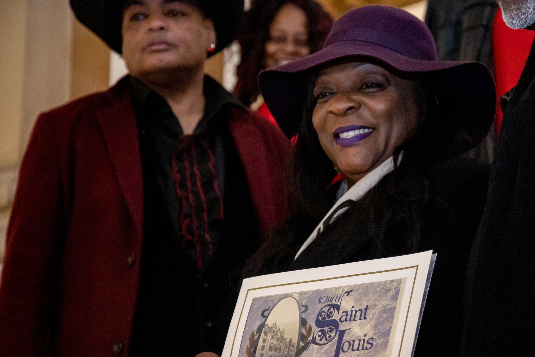 Jacinta Branch Griffin, who performs as Hy-C. Photo by Glenn Reigelman / National Blues Museum.