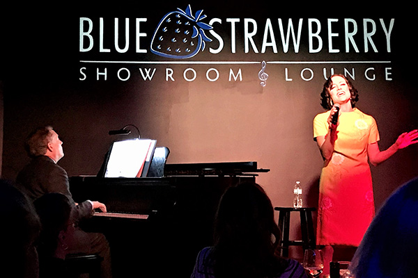 Katie Karel at The Blue Strawberry
