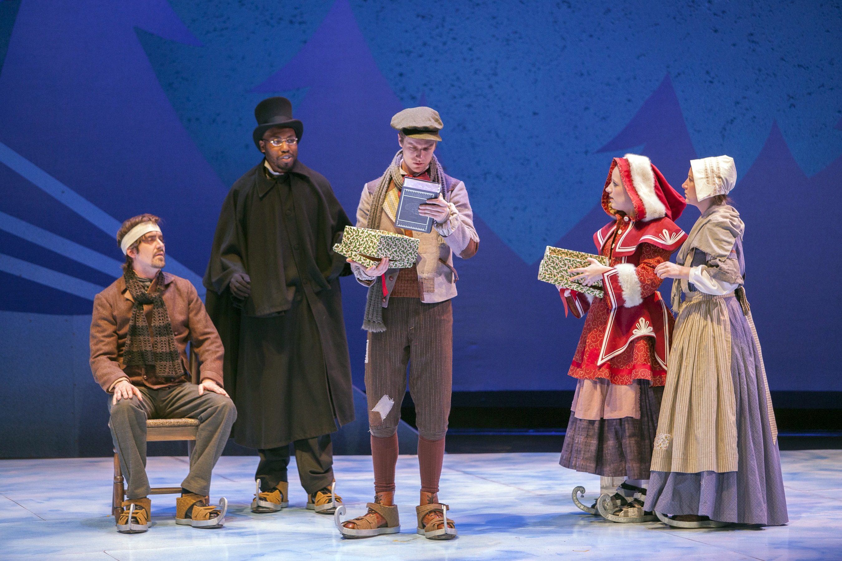 Photo from 'Hans Brinker and the Silver Skates' Metro Theater Company