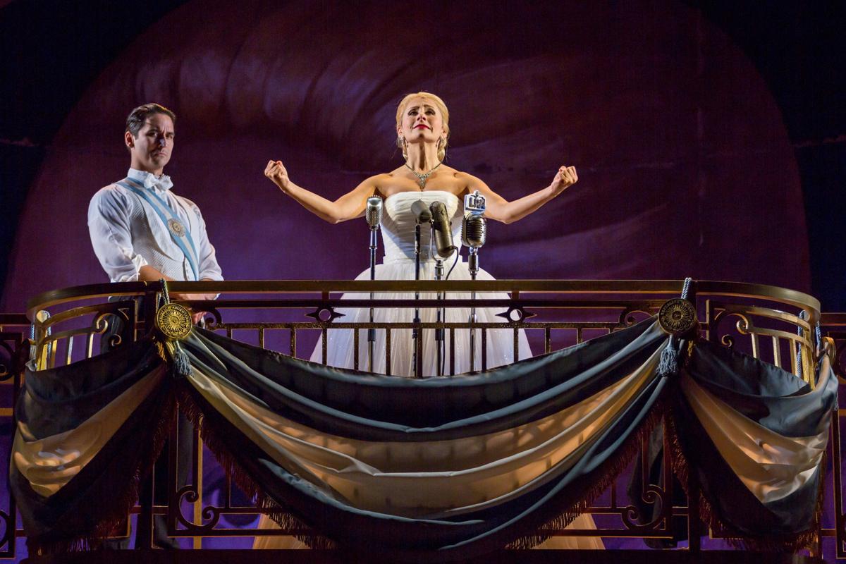 'Evita' at the Repertory Theatre of St Louis, Photo by Eric Woolsey