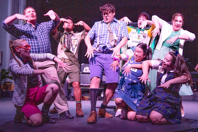 A scene from Stray Dog Theatre's 'The 25th Annual Putnam County Spelling Bee,' photo by John Lamb.
