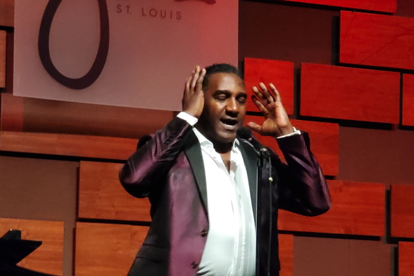 Norm Lewis at Jazz St. Louis. Photo by Anna Blair.