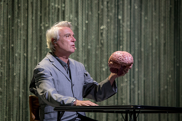 David Byrne. The Peabody Opera House. Friday, July 8, 2918. Photos by Monica Mileur.