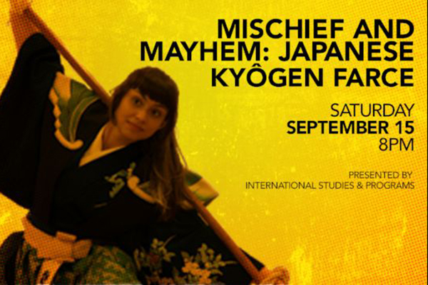 Mischief and Mayhem: Japanese Kyŏgen Farce