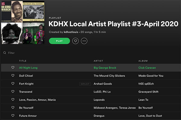 KDHX Is Here For You