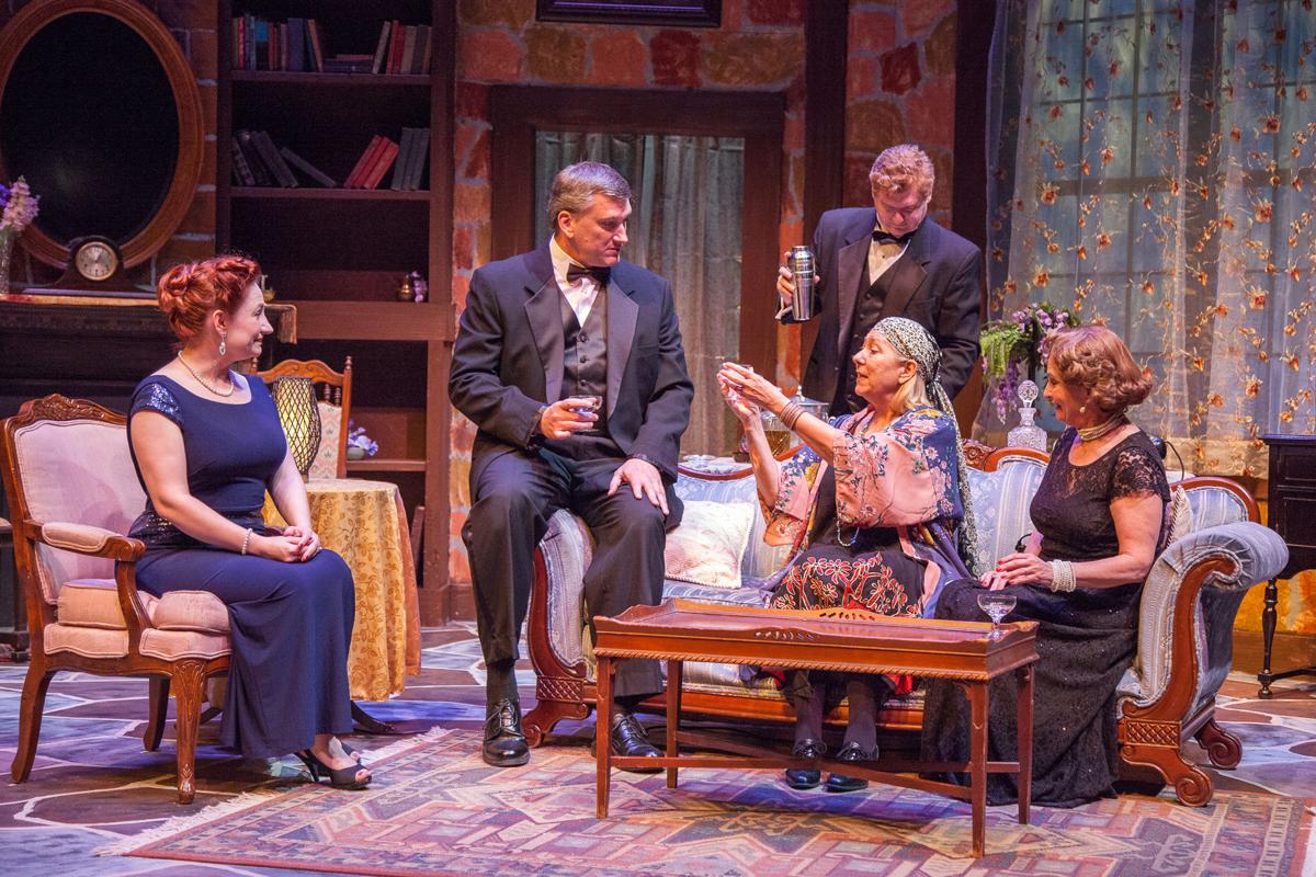 'Blithe Spirit' at Act Inc in St Charles, Photo by John Lamb