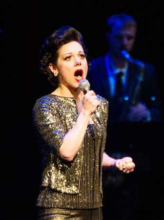 Angela Ingersoll performs as the legendary Judy Garland, Photo courtesy of Artists Lounge Live