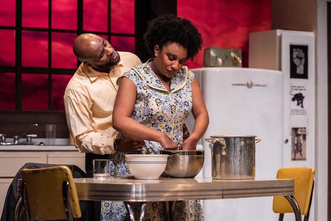 A scene from Donja R. Love's 'Fireflies' at The Black Rep in St. Louis, photo by Phillip Hamer.