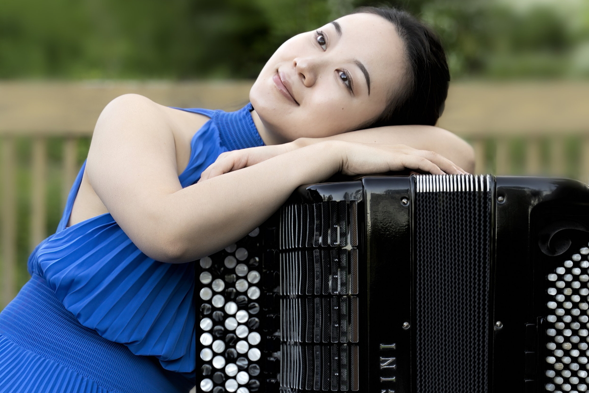 Accordionist Hanzhi Wang. Picture by https://www.hanzhiwangaccordion.com/ Accordionist Hanzhi Wang. Picture by https://www.hanzhiwangaccordion.com/vv