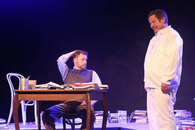 A scene from the musical ‘The Story of My Life,’ photo by Jill Ritter Lindberg courtesy of New Line Theatre.