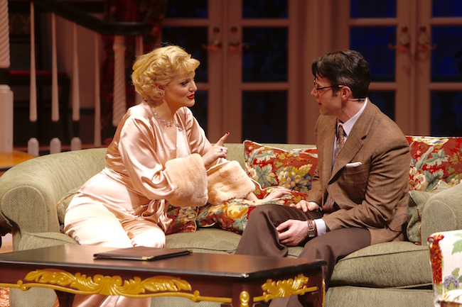 A scene from 'Born Yesterday' at The Repertory Theatre of St Louis, Photo by Jerry Naunheim, Jr