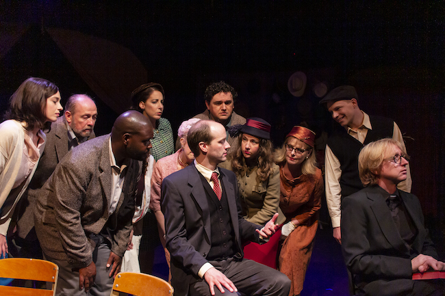 A scene from R-S Theatrics' compelling production of 'A Man of No Importance,' photo by Mr. Michael Young. A scene from R-S Theatrics' compelling production of 'A Man of No Importance,' photo by Mr. Michael Young.