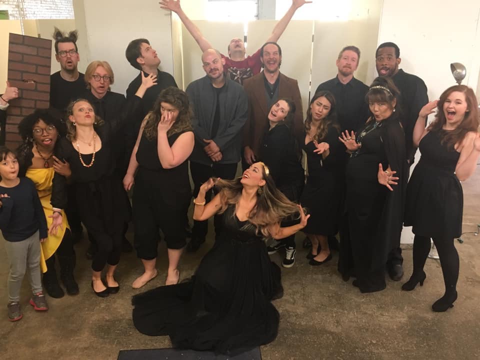 The cast of Blind Pigs' 'A Midsummer Night's Dream,' photo courtesy of Stephanie Merritt.