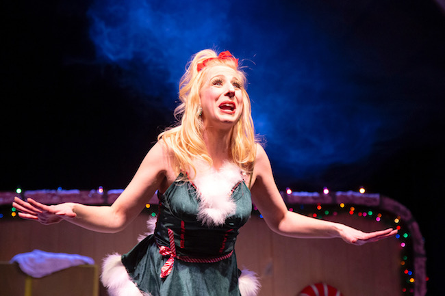 Sarah Polizzi as Cindy Lou Who in Stray Dog Theatre’s production of ‘Who’s Holiday,’ photo by John Lamb.