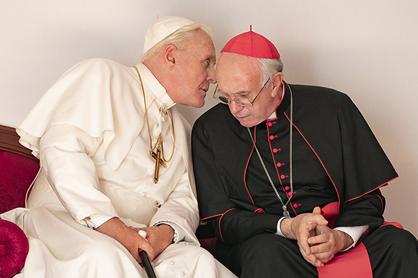 The Two Popes' Eavesdrops On Pope Benedict XVI And Cardinal Bergoglio - KDHX