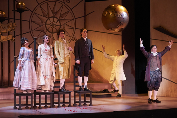 Union Avenue Opera presents Leonard Bernstein’s comic operetta ‘Candide’ through July 13, photos by Dan Donovan.