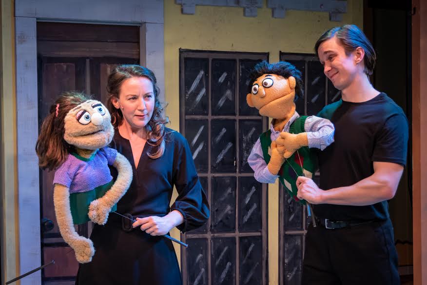 A scene from 'Avenue Q' at the Playhouse at Westport Plaza, Photo by John Flack