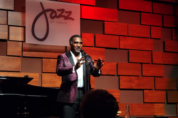 Norm Lewis at Jazz St. Louis. Photo by Anna Blair.