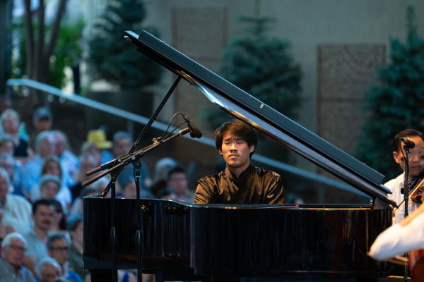 Pianist Bruce Liu. Photo courtesy of Bravo! Vail