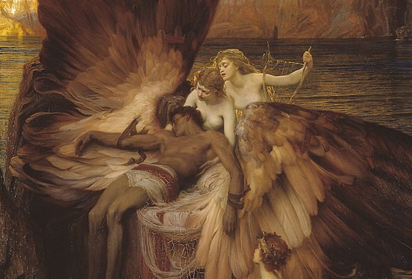 The Lament for Icarus by Herbert Draper