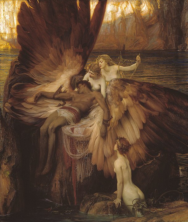 The Lament for Icarus by Herbert Draper