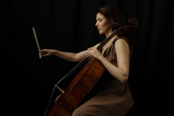 Cellist Inbal Segev. Photo by Grant Legan