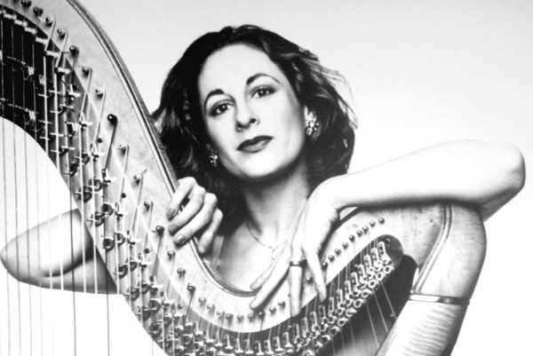 Harpist Heidi Lehwalder, an early champion of the Ginastera concerto