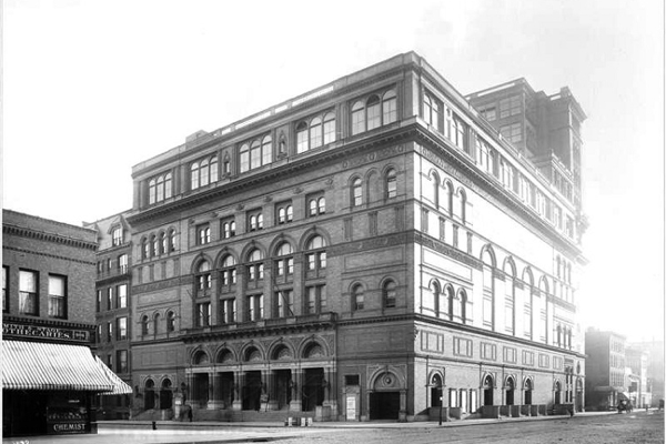 Carnegie Hall, where Dvorak's ninth symphony was first performed in 1893