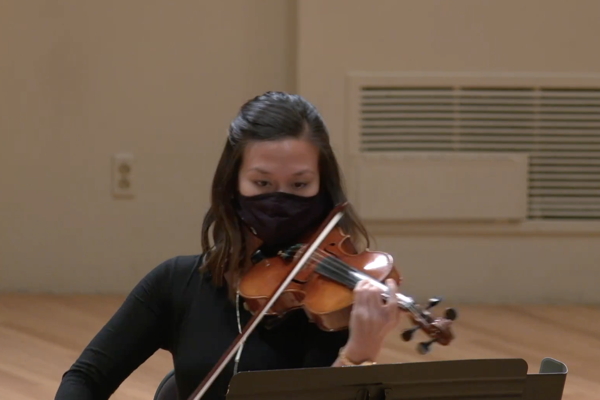 Violinist Jessica Cheng