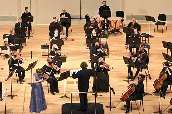 Celeste Golden Boyer plays the Mendelssohn Violin Concerto