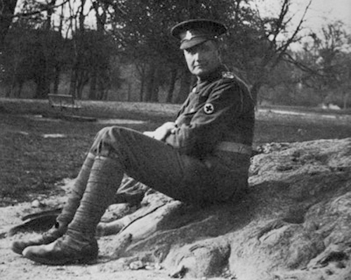 Ralph Vaughan Williams in the army in 1915