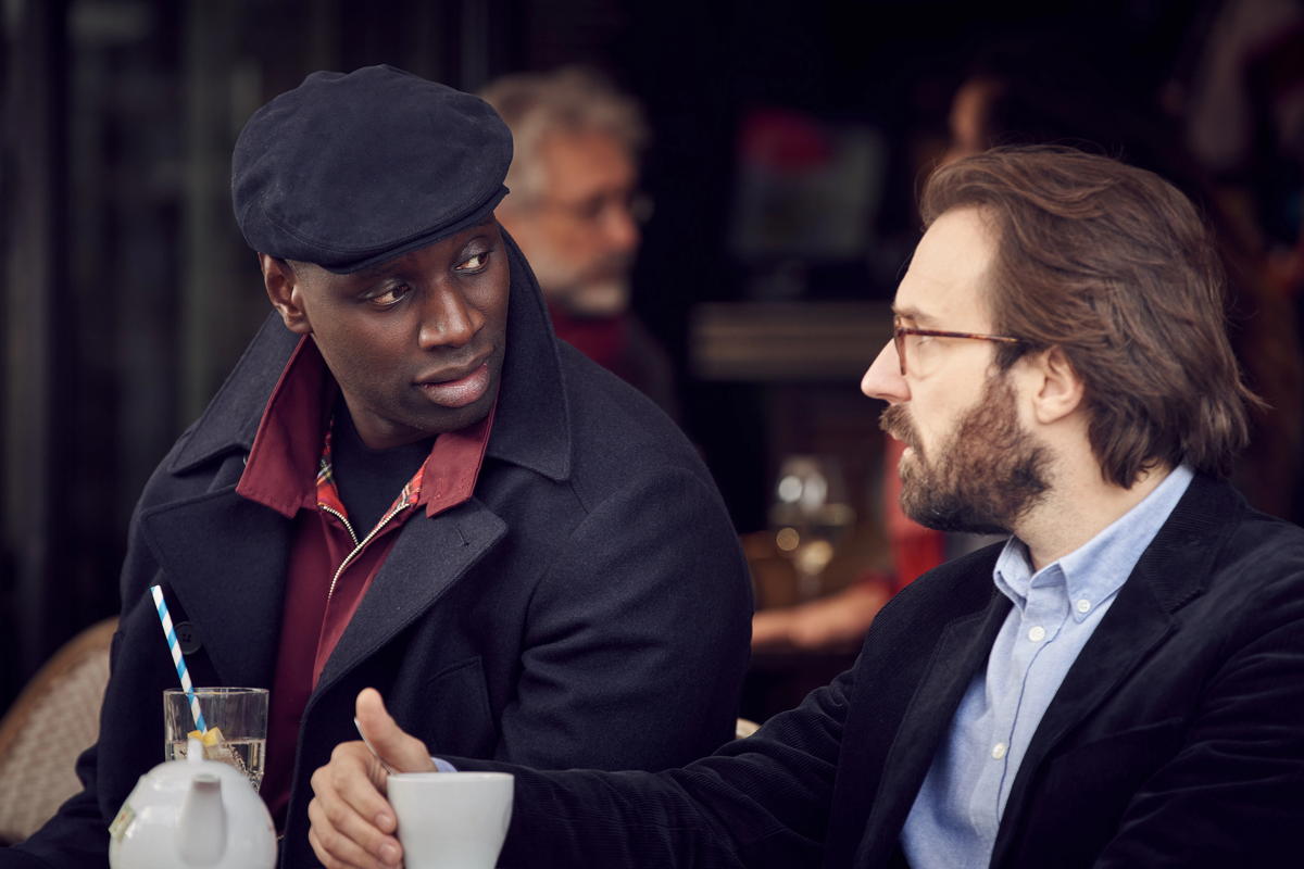 L-R: Omar Sy and Antoine Gouy in "Lupin". Photo courtesy of Netflix.