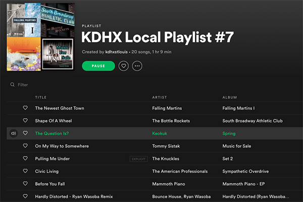 Local Artist Playlist - Connecting To Our Vibrant Local Music Scene